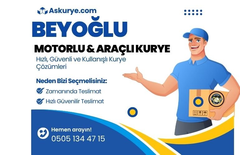 Beyoğlu Motorlu ve Araçlı Kurye