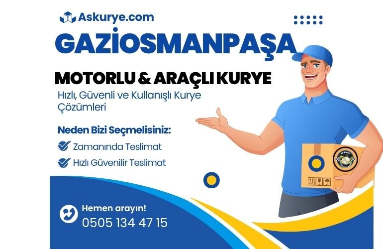 Gaziosmanpaşa Motorlu ve Araçlı Kurye